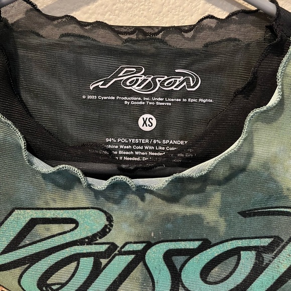 Mesh poison top - Picture 5 of 6